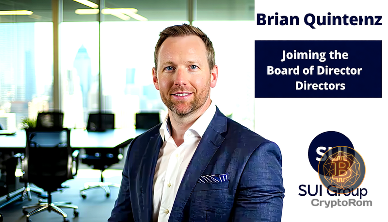 👔 Бывший комиссар CFTC Брайан Квинтенц присоединился к совету директоров SUI Group