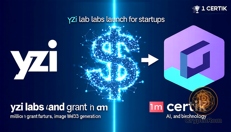 🔒 YZi Labs и Certik запускают грант на $1M для стартапов