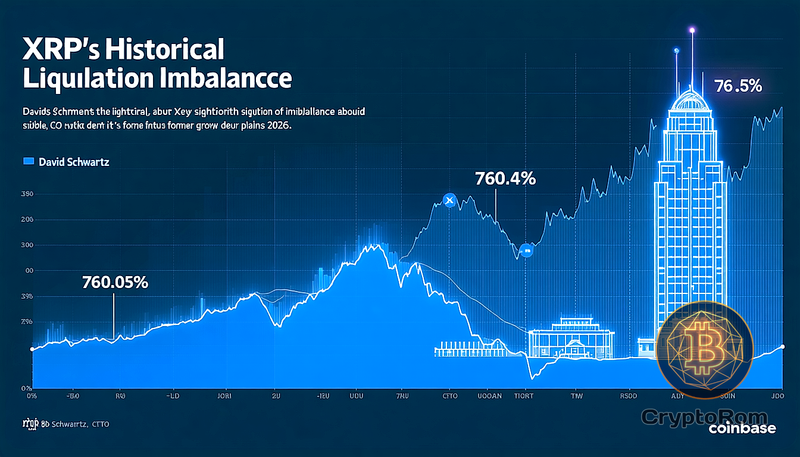 📈 XRP испытывает исторический дисбаланс ликвидаций