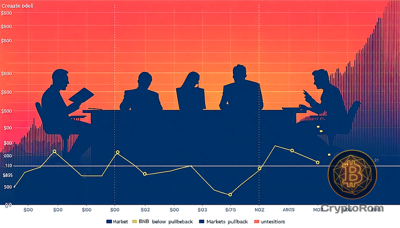 📉 BNB падает ниже $885 на фоне рыночного отката и напряженности в управлении