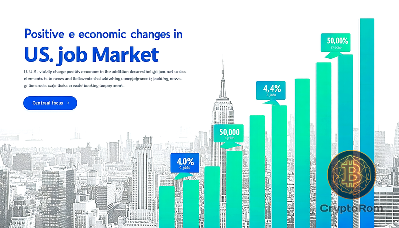 📊 В США добавлено 50,000 рабочих мест в декабре, уровень безработицы снизился до 4.4%