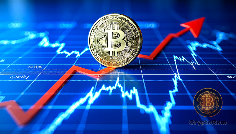 📈 Bitcoin увеличился на 1%, Nasdaq и доллар снизились на фоне конфликта Трампа и Пауэлла