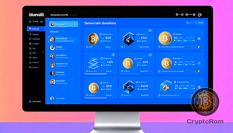 📈 Демократы запускают платформу BlueVault для сбора криптопожертвований