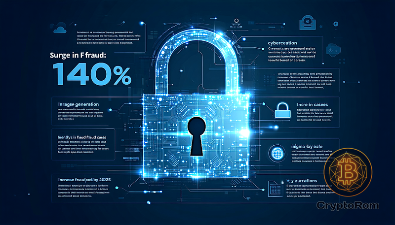 ⚠️ Рост мошенничества: увеличение числа случаев на 1400% в 2025 году