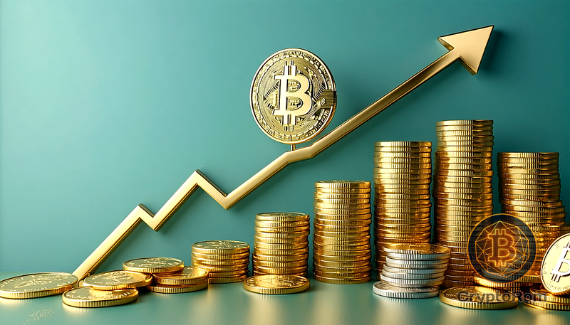 📈 Bitcoin прокладывает путь к $100,000 благодаря золоту