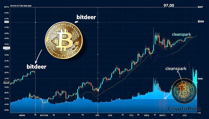 📈 Рост акций Bitdeer и CleanSpark на фоне увеличения цены BTC