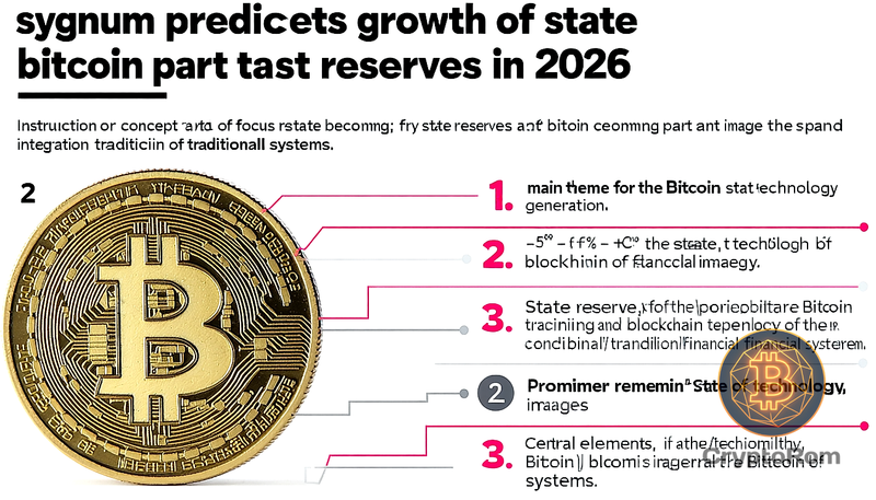 📈 Sygnum прогнозирует рост государственных резервов Bitcoin в 2026 году