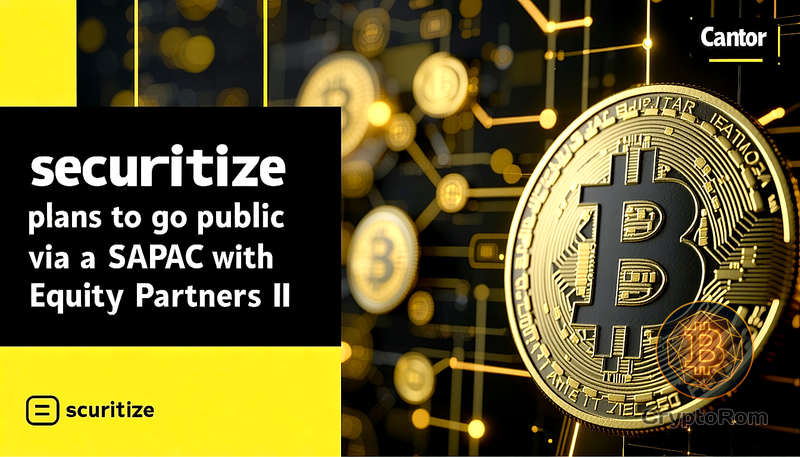 💹 Securitize планирует выход на биржу через SPAC с Cantor Equity Partners II