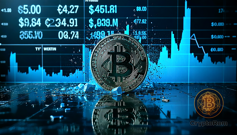 📉 Bitcoin падает до $94,300 на фоне снижения акций США и драгоценных металлов