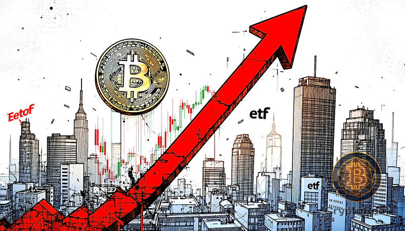 📉 Ослабление биткоина: остановка роста и снижение спроса на ETF