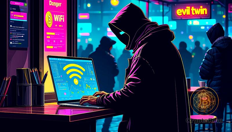 ⚠️ Опасность WiFi-сетей для криптопользователей