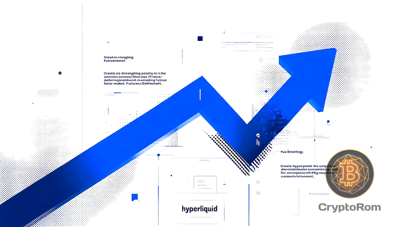 📈 Hyperliquid укрепляет лидерство на рынке децентрализованных фьючерсов