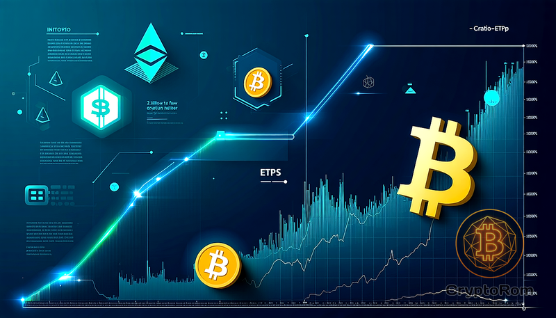 📈 Рост популярности крипто-ETP с притоком $2,2 млрд