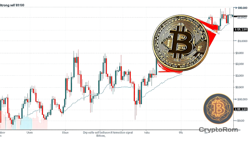 📉 Bitcoin упал ниже $90,000: технические индикаторы показывают ‘сильную продажу’ на фоне геополитических опасений