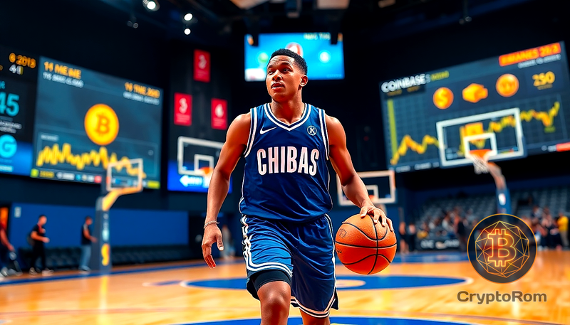 🏀 Coinbase интегрирует криптовалюту в молодежную культуру через НБА