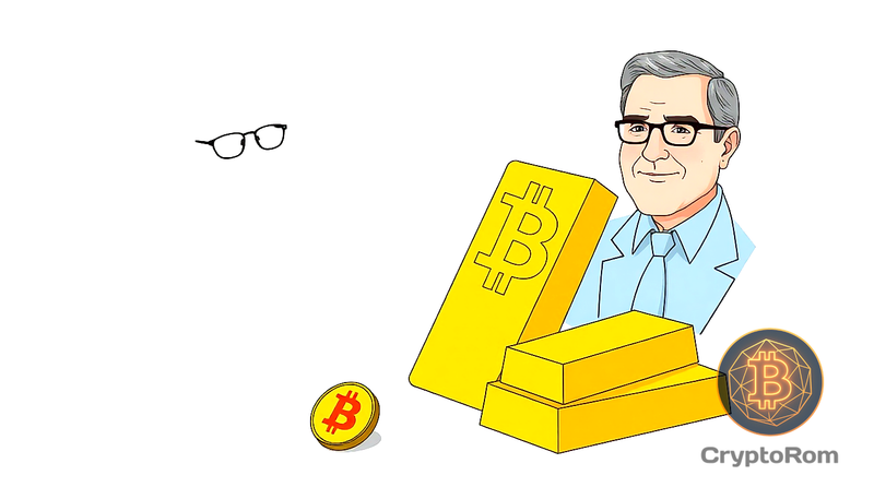 📉 Биткойн уступает золоту: мнение Питера Брандта