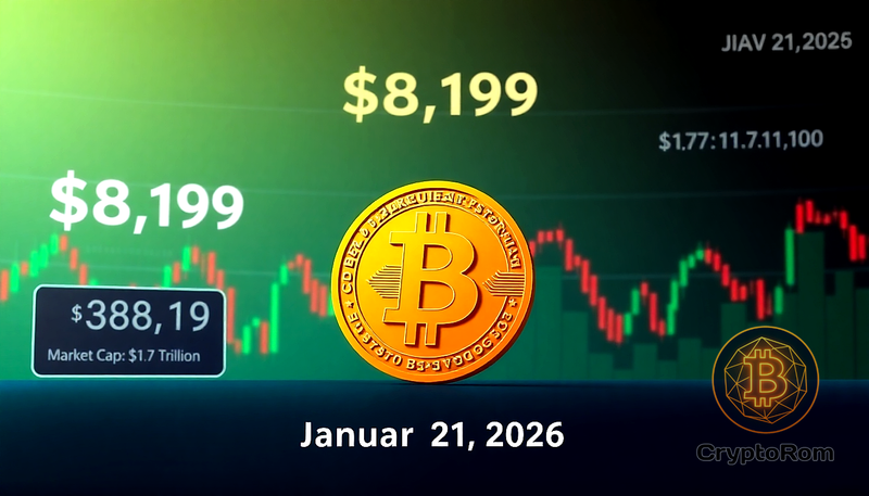 📈 Bitcoin колеблется на уровне $88K в условиях волатильности