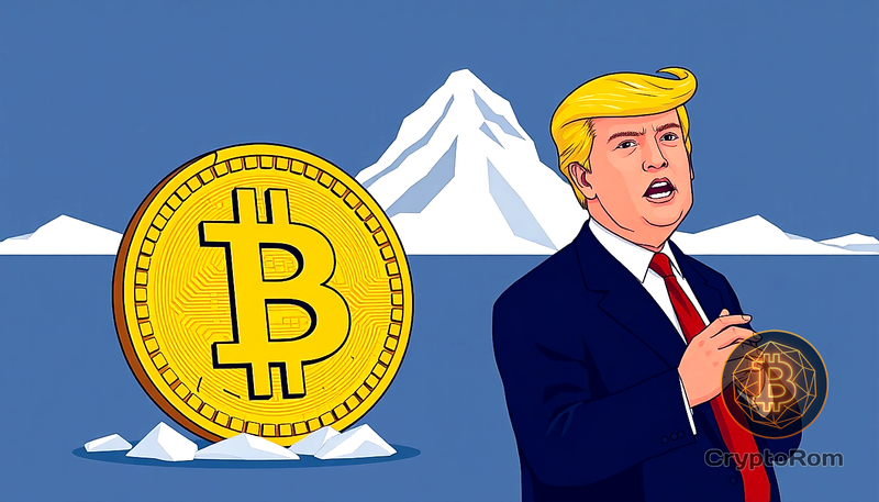 📉 Bitcoin падает в 2026 году после заявлений Трампа о Гренландии