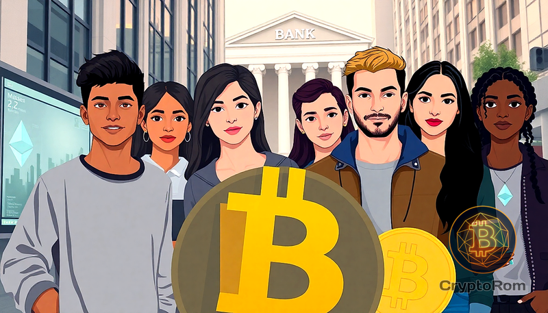 🔍 Молодые американцы больше доверяют криптовалютам, чем банкам