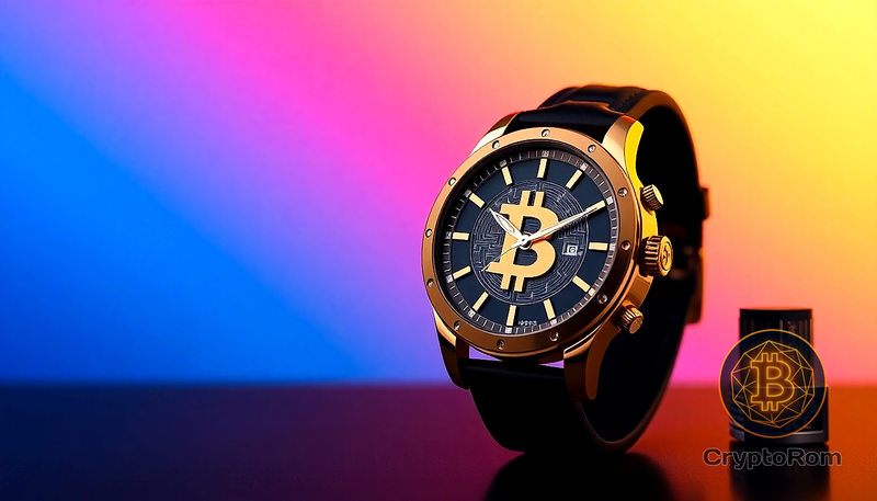🕰️ Роскошные часы Bitcoin от GoMining и Jacob & Co.