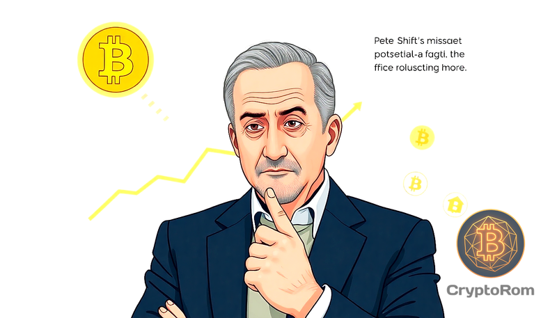 📉 Крупнейший критик Bitcoin признал отсутствие обвала цены