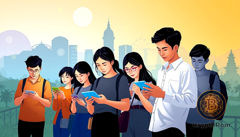 📈 Рост числа криптопользователей в Индонезии до 20 миллионов