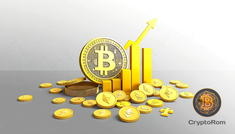 📉 Bitcoin замер на фоне роста золота, альткоины демонстрируют разные результаты