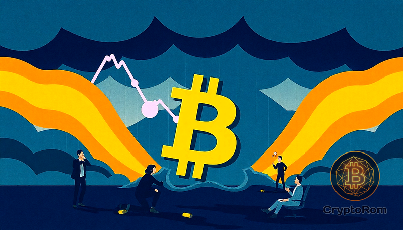 📉 Bitcoin застрял в «ловушке ликвидации»: опасные позиции под ударом