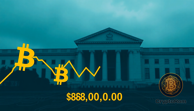 📉 Bitcoin падает ниже $88,000 накануне заседания ФРС