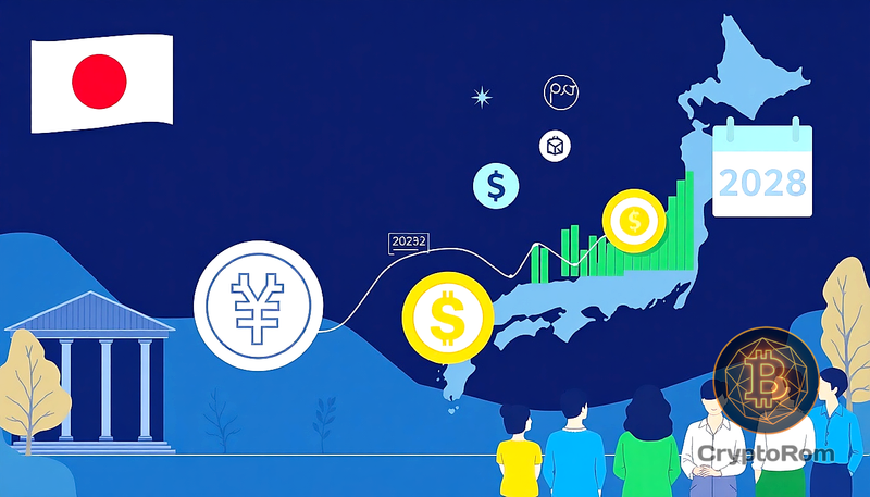 📊 Япония рассматривает возможность разрешения крипто-ETF к 2028 году