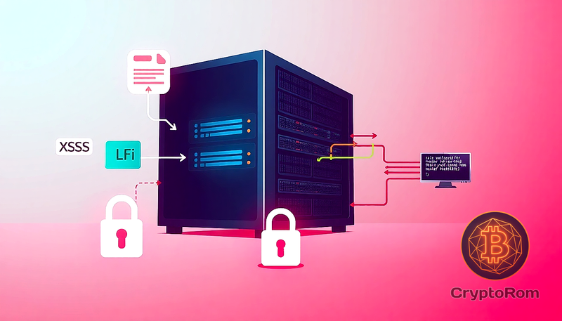 🔒 Эксплуатация уязвимостей XSS, LFI и OS Command Injection на сервере Linux
