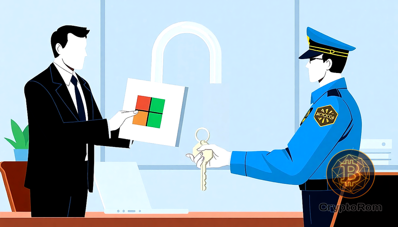 🔑 Microsoft раскрыла ключи BitLocker по запросу властей