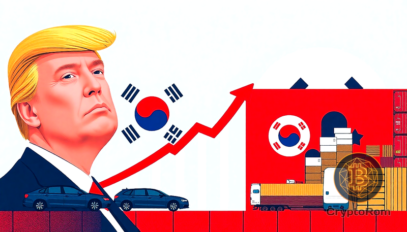 📈 Трамп снова повышает тарифы: импорт из Южной Кореи облагается 25% пошлиной