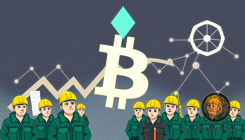 📉 Падение цены Bitcoin вызывает тревогу у майнеров