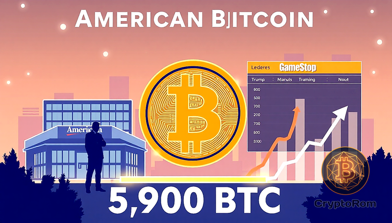 📈 American Bitcoin увеличивает резервы до 5,900 BTC