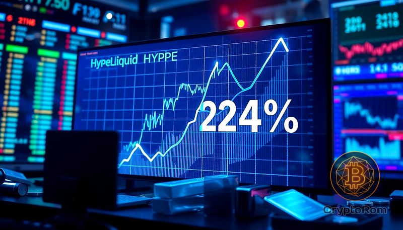 📈 HYPE токен вырос на 24% на фоне увеличения объема фьючерсов на серебро