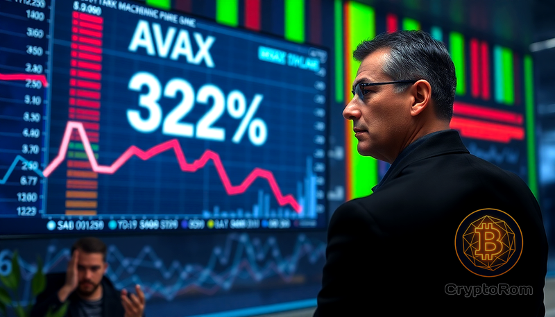 📉 Обвал AVAX One на фоне неопределенности с продажей акций