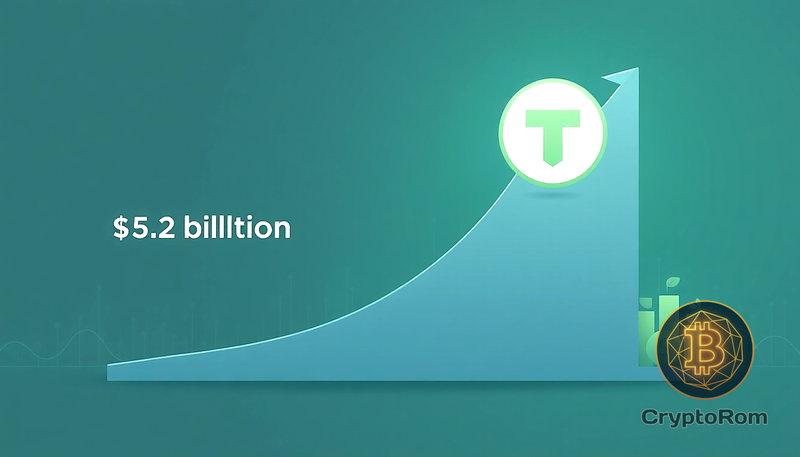 📈 Tether лидирует в доходах криптоиндустрии с $5,2 млрд в 2025 году