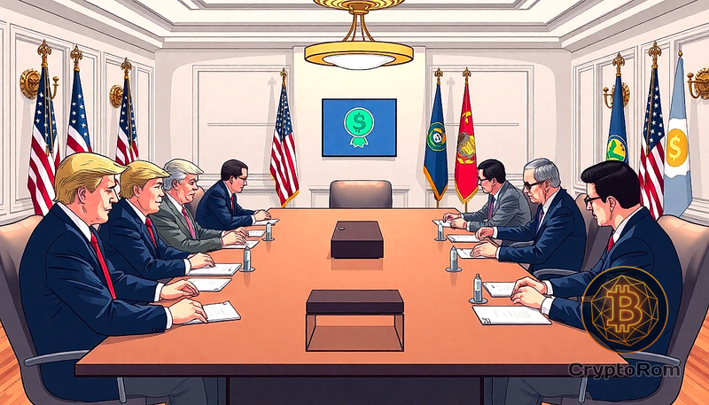 🤝 Встреча администрации Трампа с банками и криптокомпаниями