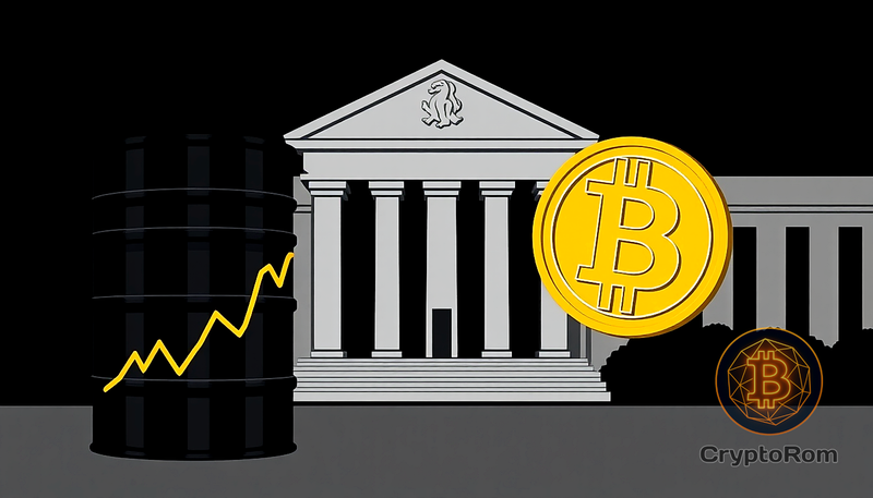📈 Нефть начинает расти, что может навредить биткоину