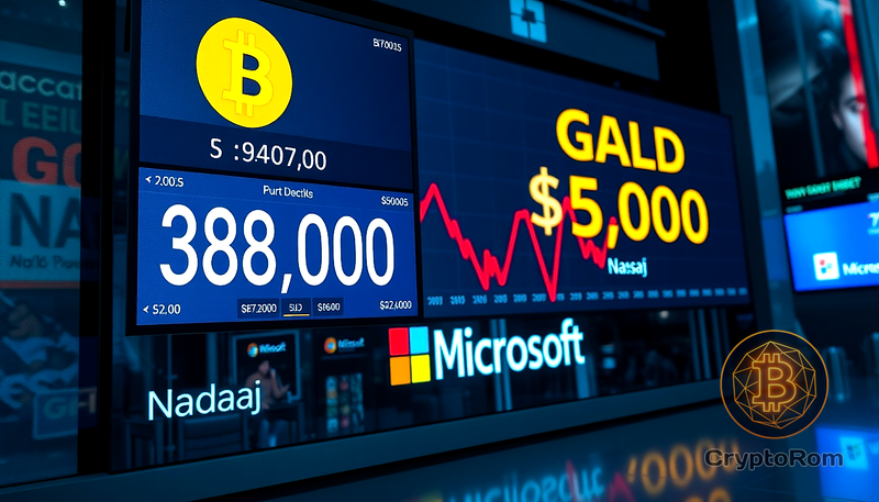 📉 Bitcoin падает до минимальной отметки 2026 года на уровне $85,200