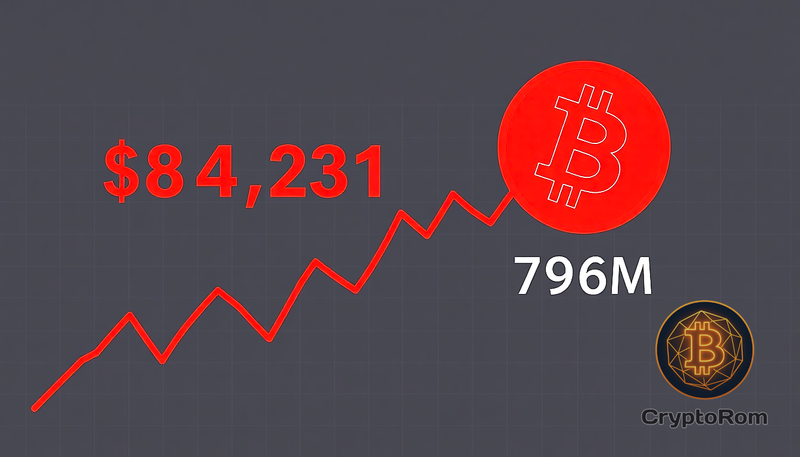 📉 Биткоин падает ниже $85,000: ликвидации на $796M