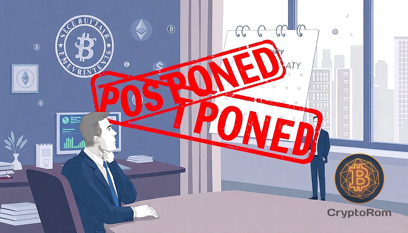 🗓️ SEC откладывает сроки предоставления исключений для криптоинноваций