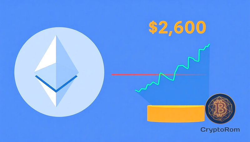 📉 Ethereum удерживает поддержку на уровне $2,600