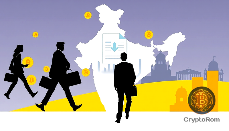 📉 Индия сталкивается с давлением пересмотреть налоги на криптовалюту