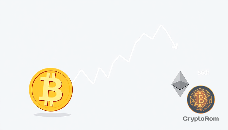 📉 Bitcoin выпал из топ-10 мировых активов по капитализации