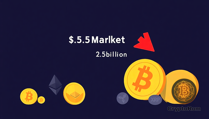 📉 Крах крипторынка: ликвидации превысили $2,5 миллиарда