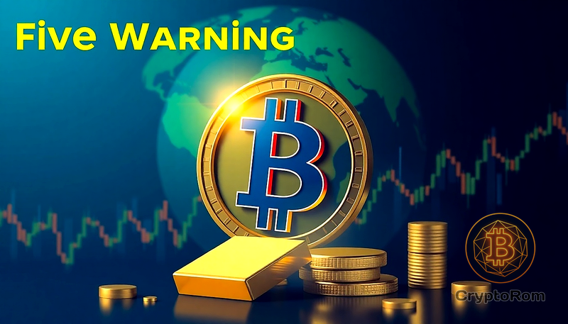 ⚠️ Пять предупреждающих знаков на рынках Bitcoin, золота и глобальных рынках