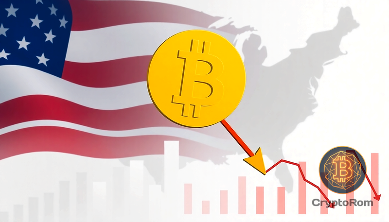 📉 Биткоин на фоне экономических тревог в США