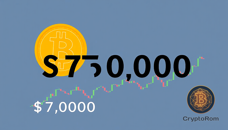 📈 Прогноз для Bitcoin: возможная консолидация в диапазоне $70,000 - $80,000